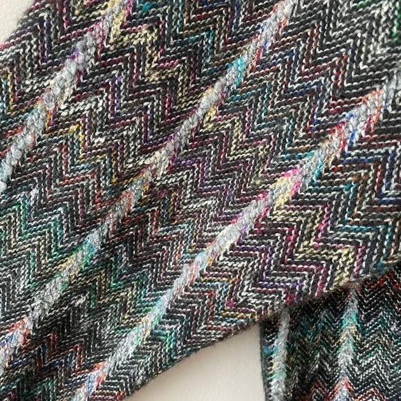 [M] Men’s Vintage Multi Coloured Coogie Style Long Sleeve Sweater Oversized - Picture 9 of 10